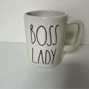 Rae Dunn “Boss Lady” mug cup